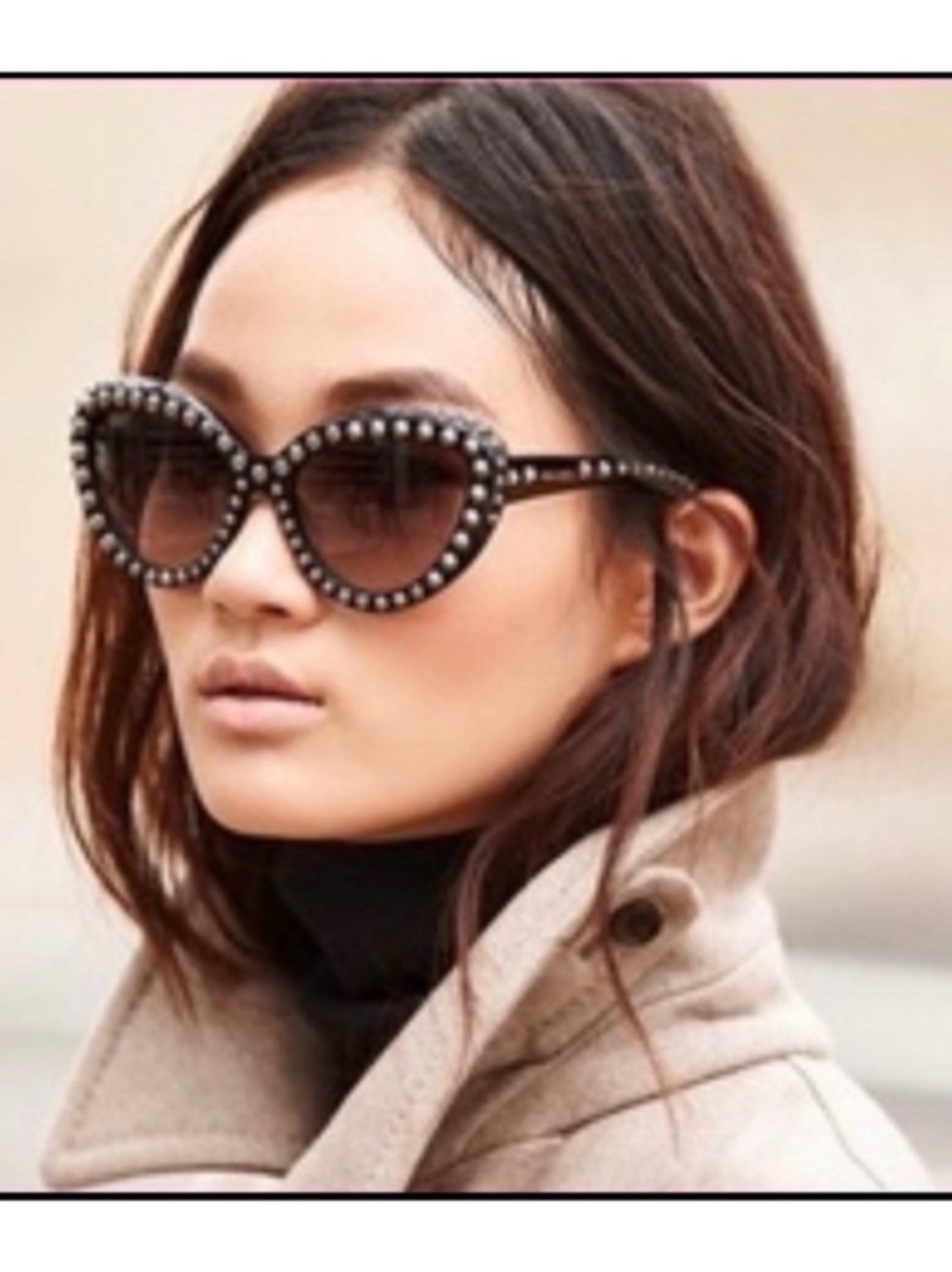 Prada Studded Sunglasses
